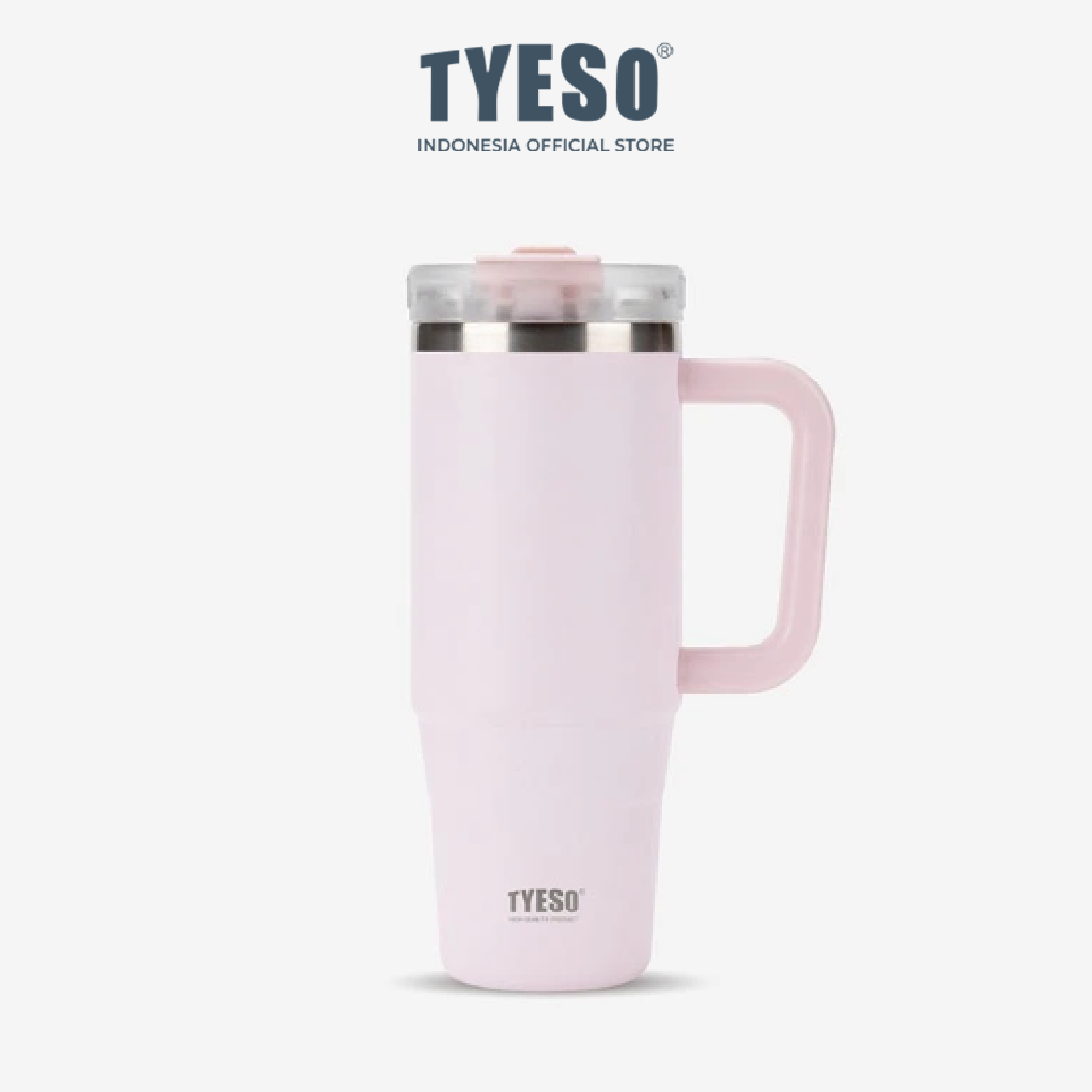 Tyeso Aura Tumbler Handle Portable Stainless Coffee cup 900 mL TS-8866 Thermos Cup Vacuum Insulated
