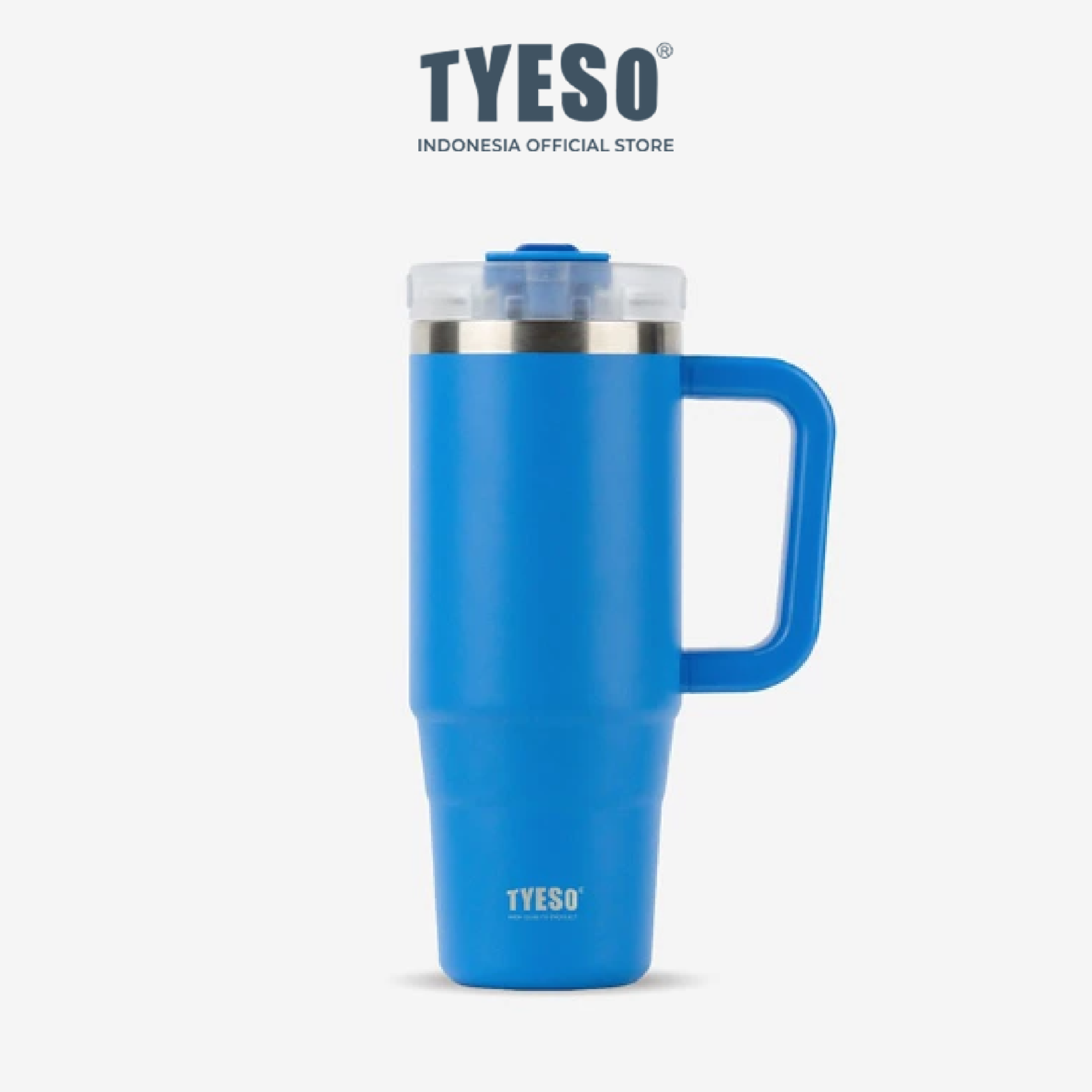 Tyeso Aura Tumbler Handle Portable Stainless Coffee cup 900 mL TS-8866 Thermos Cup Vacuum Insulated