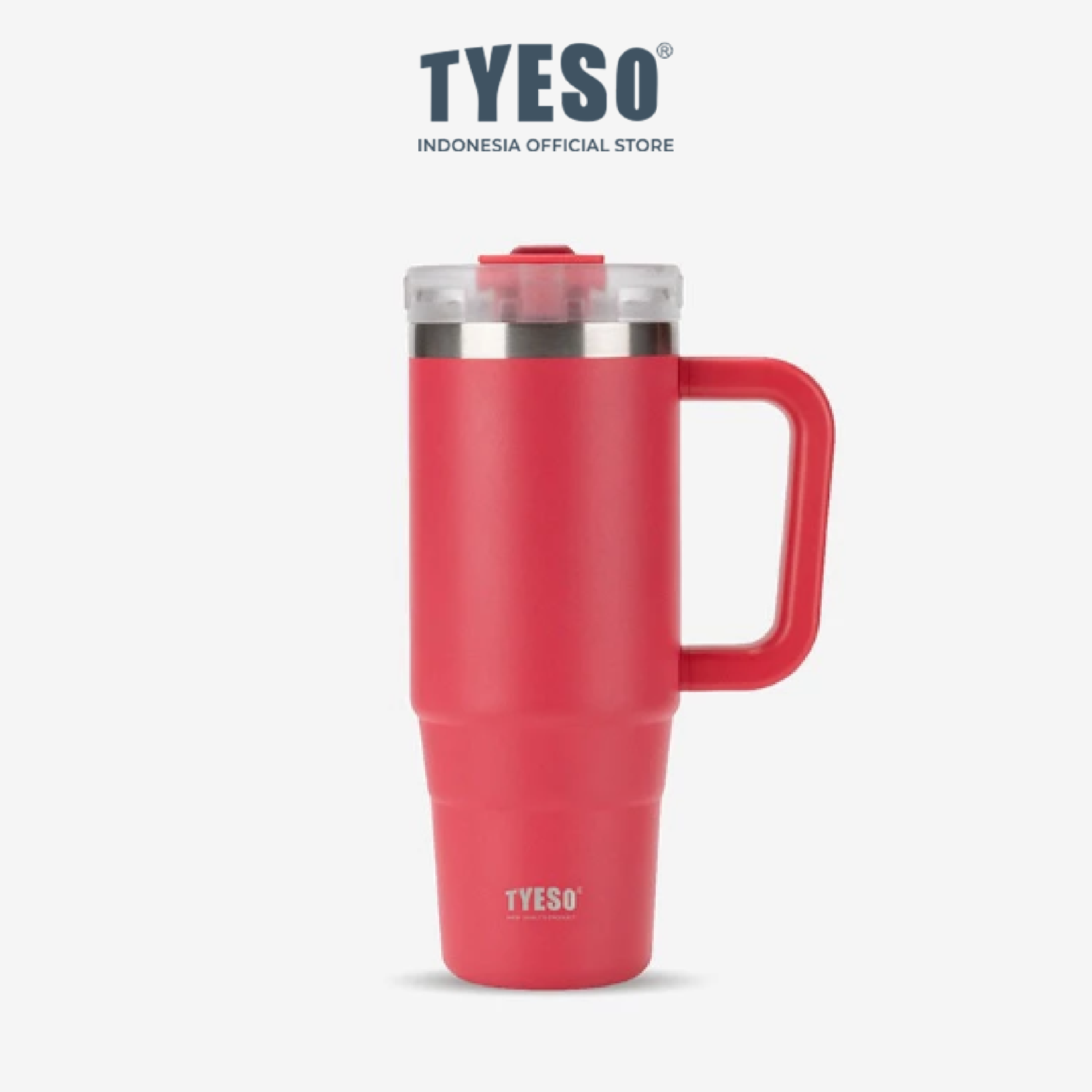 Tyeso Aura Tumbler Handle Portable Stainless Coffee cup 900 mL TS-8866 Thermos Cup Vacuum Insulated