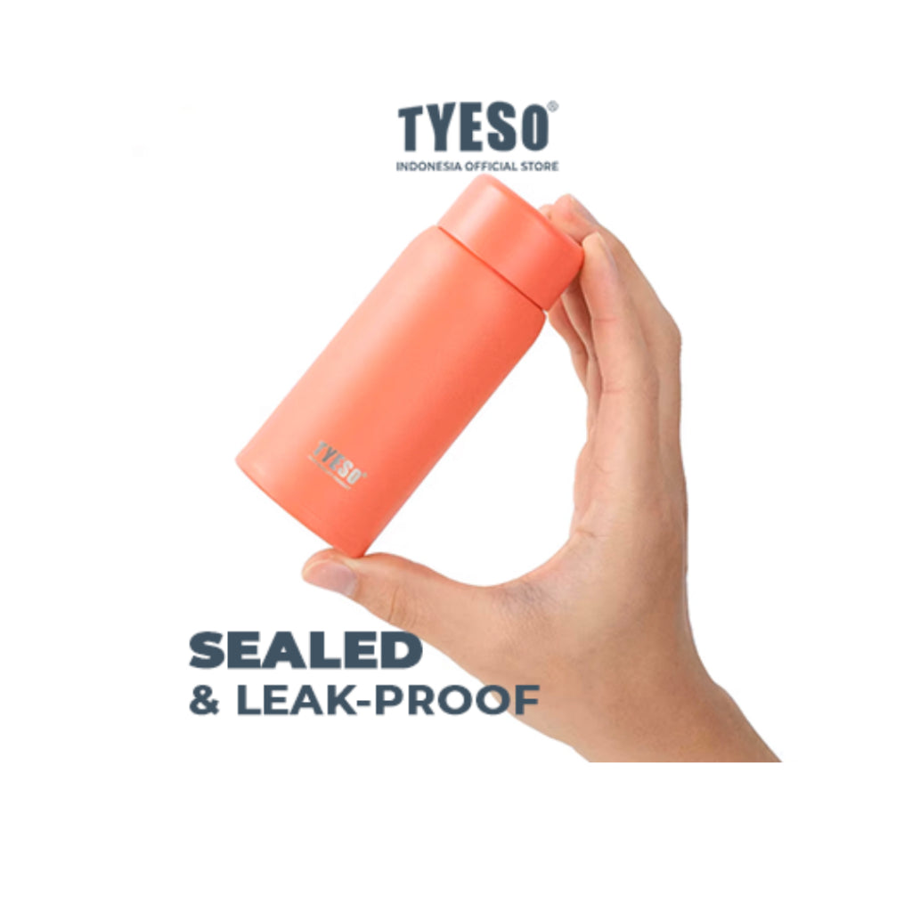 Tyeso Tumbler Mini 150 ML TS-8715 Termos Botol Minum Stainless Steel Kecil Coffee Vacuum Insulated