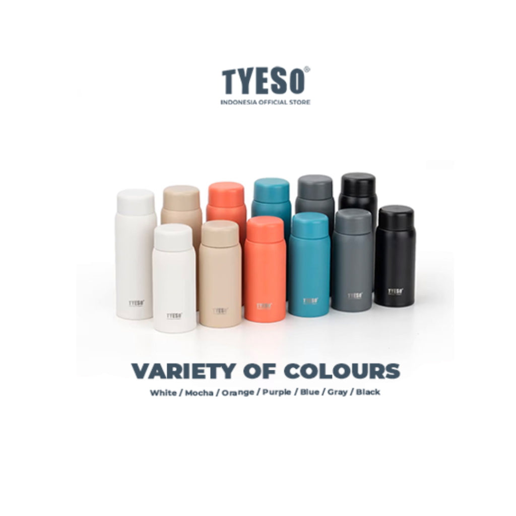 Tyeso Tumbler Mini 150 ML TS-8715 Termos Botol Minum Stainless Steel Kecil Coffee Vacuum Insulated