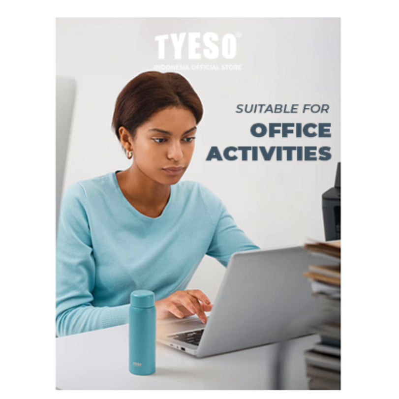 Tyeso Tumbler Mini 150 ML TS-8715 Termos Botol Minum Stainless Steel Kecil Coffee Vacuum Insulated