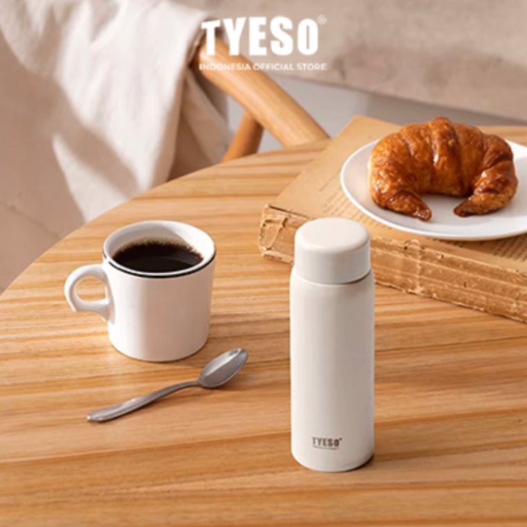 Tyeso Tumbler Mini 150 ML TS-8715 Termos Botol Minum Stainless Steel Kecil Coffee Vacuum Insulated