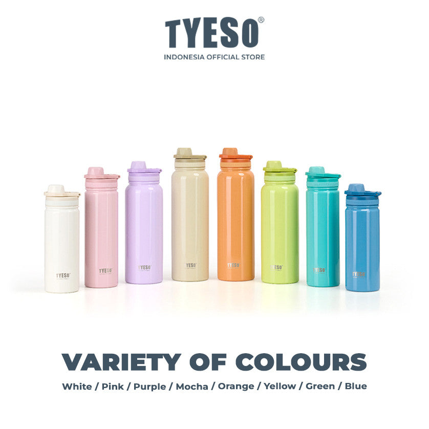 Tyeso Tumbler Botol Minum Stainless 750mL TS-8709C Sports Vacuum Insulated BPA FREE 25 Oz