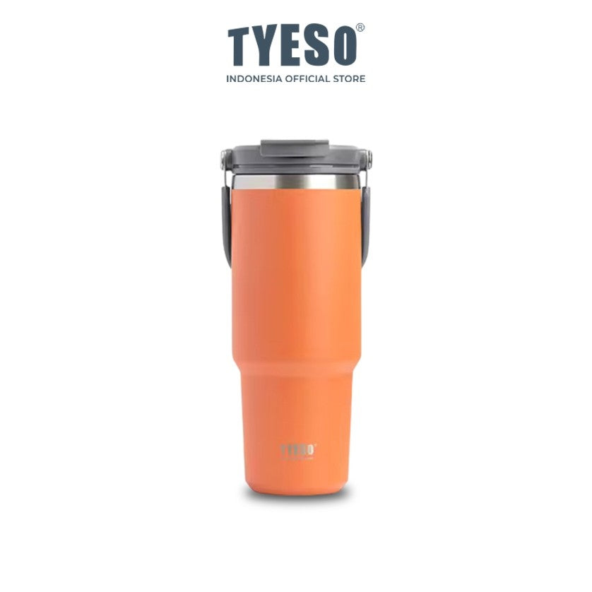Tyeso Roam Tumbler 600ml TS-8826 Tahan Panas & Dingin Stainless Steel Leak-Proof
