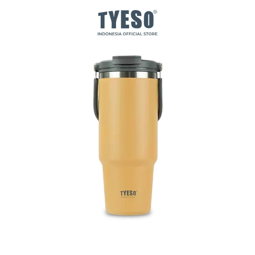 Tyeso Roam Tumbler 600ml TS-8826 Tahan Panas & Dingin Stainless Steel Leak-Proof