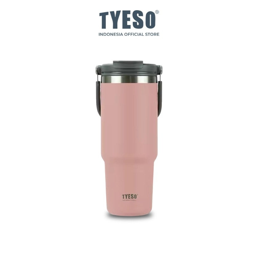 Tyeso Roam Tumbler 600ml TS-8826 Tahan Panas & Dingin Stainless Steel Leak-Proof