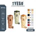 Tyeso Roam Tumbler 900ml  TS-01024 Stainless Steel Animal Edition Double Vacuum Insulated BPA FREE 30 Oz