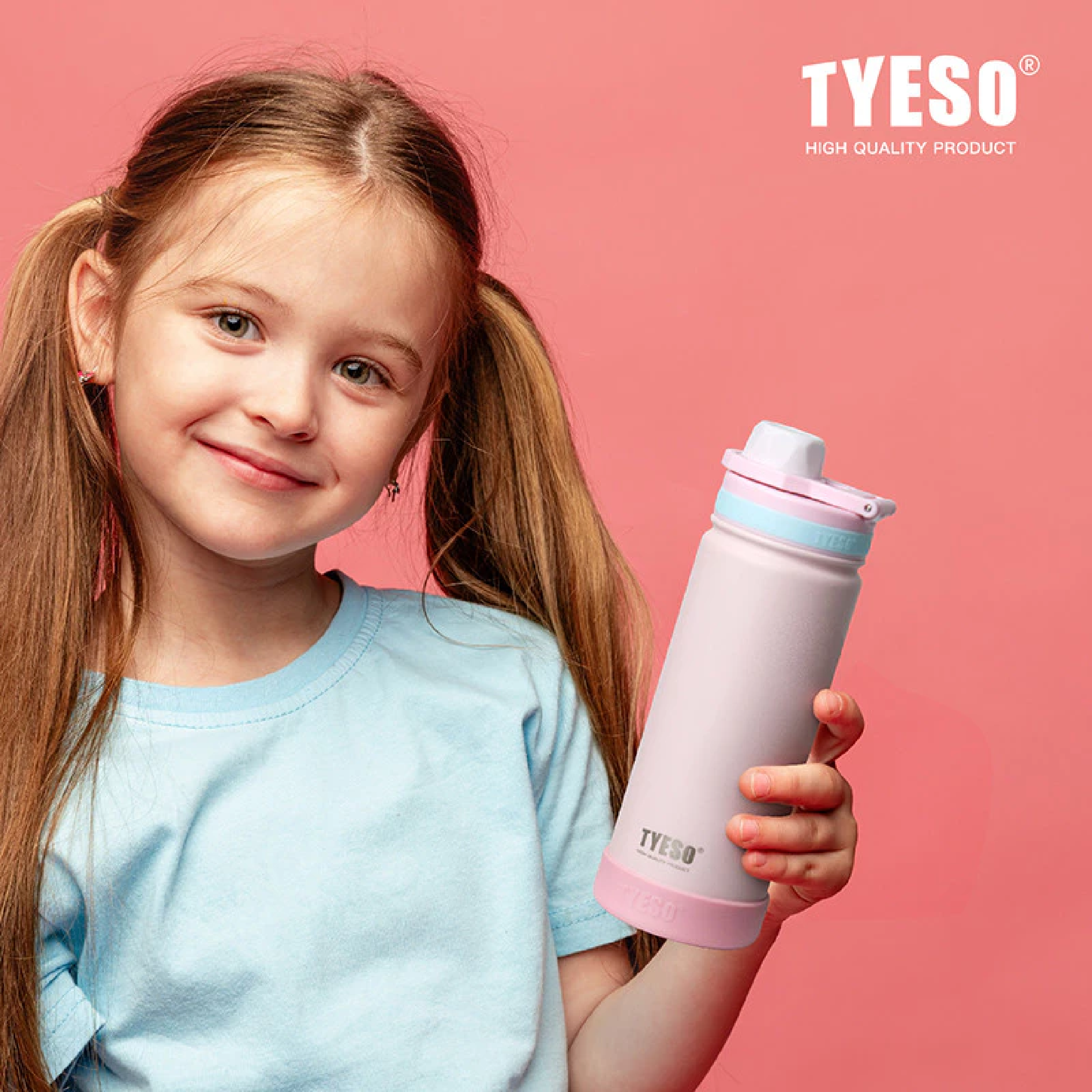 [NEW PRODUCT] Tyeso Tumbler Vacuum Insulated 600 ml Botol Minum Sport Portable TS-01056 BPA FREE 20 Oz
