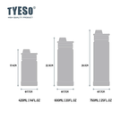 [NEW PRODUCT] Tyeso Tumbler Vacuum Insulated 600 ml Botol Minum Sport Portable TS-01056 BPA FREE 20 Oz