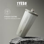 Tyeso Tumbler Gelas Kopi 470ml Botol Minum Portable TS-8854 Stainless Steel 19oz