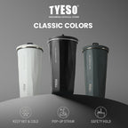 Tyeso Tumbler Gelas Kopi 470ml Botol Minum Portable TS-8854 Stainless Steel 19oz