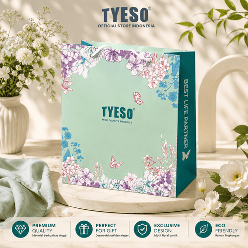 Paperbag Tyeso Indonesia Official Kotak Hadiah Kado Botol Minum
