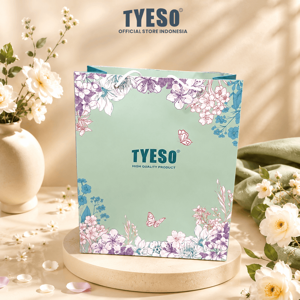 Paperbag Tyeso Indonesia Official Kotak Hadiah Kado Botol Minum