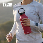 [Mahogany Edition] Tyeso Tumbler Vacuum Insulated 750ml Botol Minum Sport Portable TS-01002 BPA FREE 25Oz