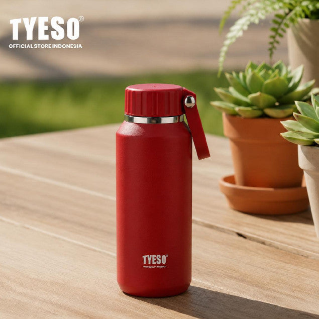 [ Mahogany Edition ]Tyeso Tumbler 500mL Botol Minum Sports TS-8755C Portable Mug Vacuum Insulated Stainless Steel