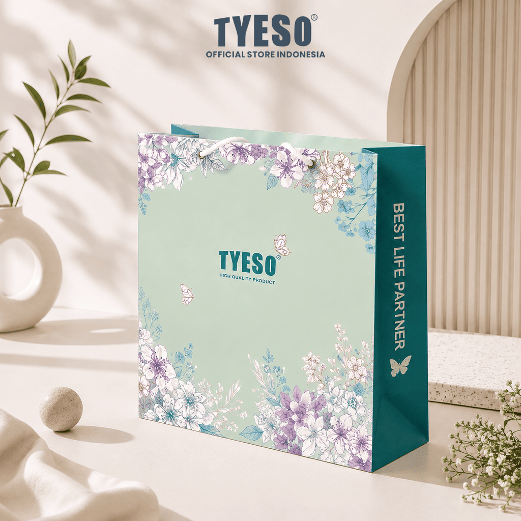 Paperbag Tyeso Indonesia Official Kotak Hadiah Kado Botol Minum