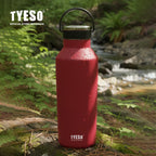 [Mahogany Edition] Tyeso Tumbler Vacuum Insulated 750ml Botol Minum Sport Portable TS-01002 BPA FREE 25Oz