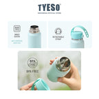 Tyeso Linko TS-01-02801160 ML Mini Bottle Portable 5.5 Oz Vacuum Insulated Stainless Steel SUS316 BPA Free