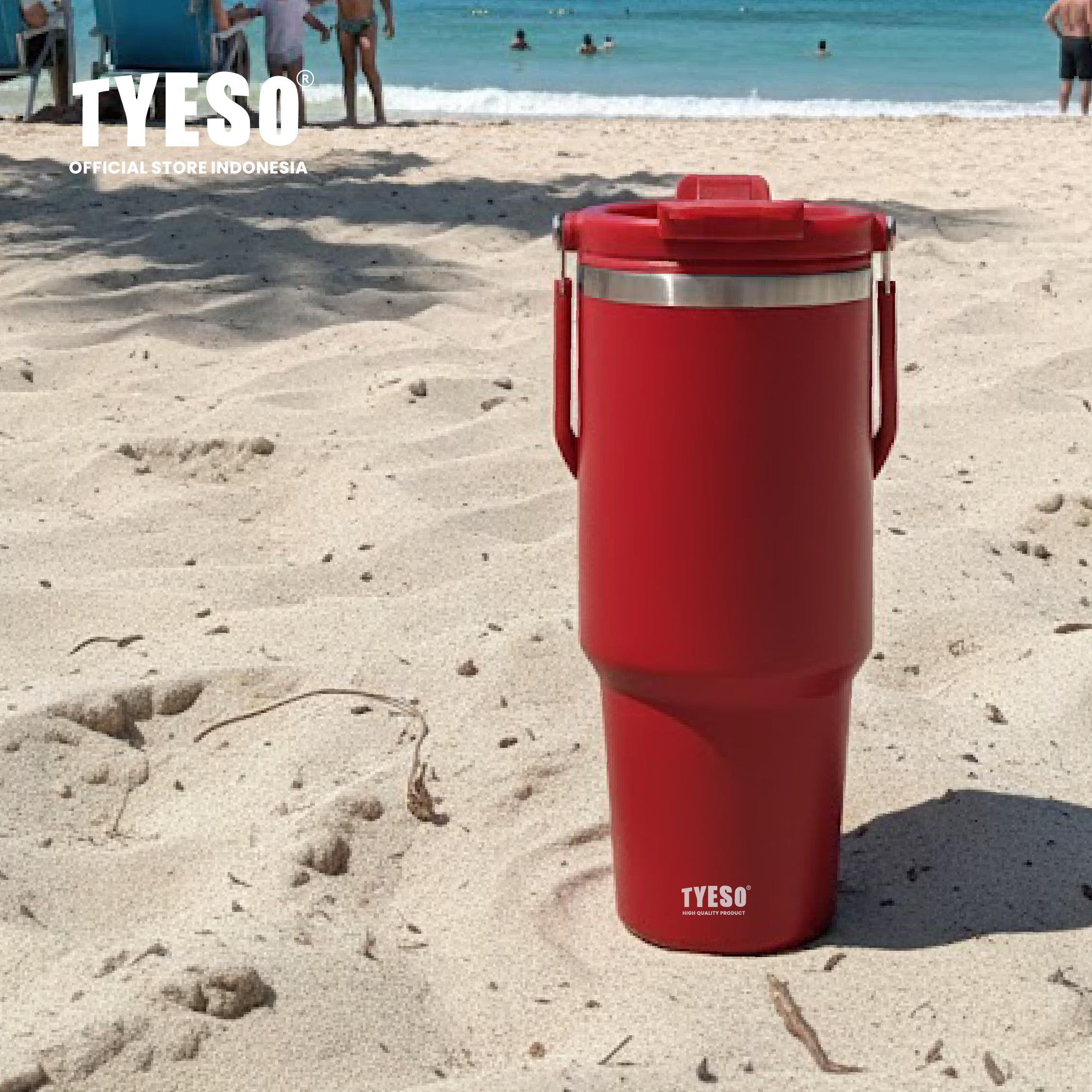 [Mahogany Edition] Tyeso Roam Tumbler Portable 900 ml TS-01024 Double Vacuum Insulated Stainless Steel