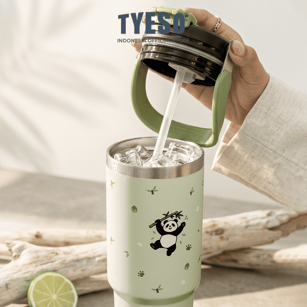 Tyeso Roam Tumbler 900ml  TS-01024 Stainless Steel Animal Edition Double Vacuum Insulated BPA FREE 30 Oz