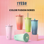 Tyeso Tumbler Gelas Kopi 470ml Botol Minum Portable TS-8854 Stainless Steel 19oz