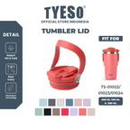 [ HANYA TUTUP ] Tyeso  Tutup Tumbler Roam TS-01-01022//01023/01024  Sparepart Original Tumbler Lid