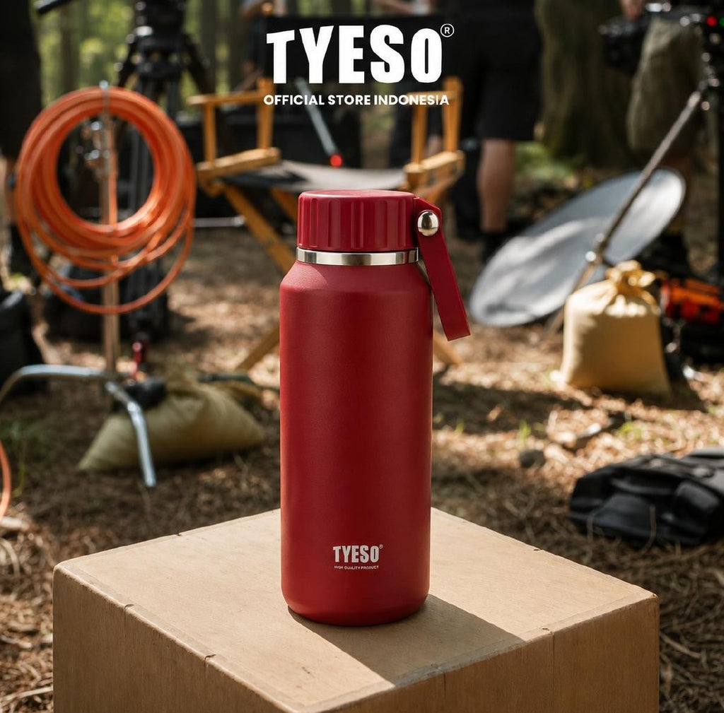 Tyeso Tumbler 500mL Botol Minum Sports TS-8755C Portable Mug Vacuum Insulated Stainless Steel