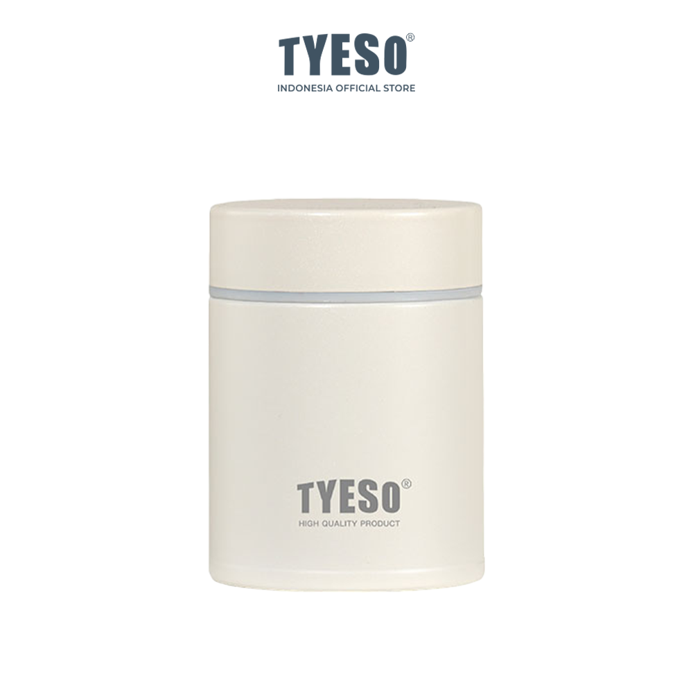 Food Jar TYESO TS-8762A Stainless Steel 200ML-Wadah Tempat Penyimpanan Bekal Makanan Tahan Panas Dan Dingin