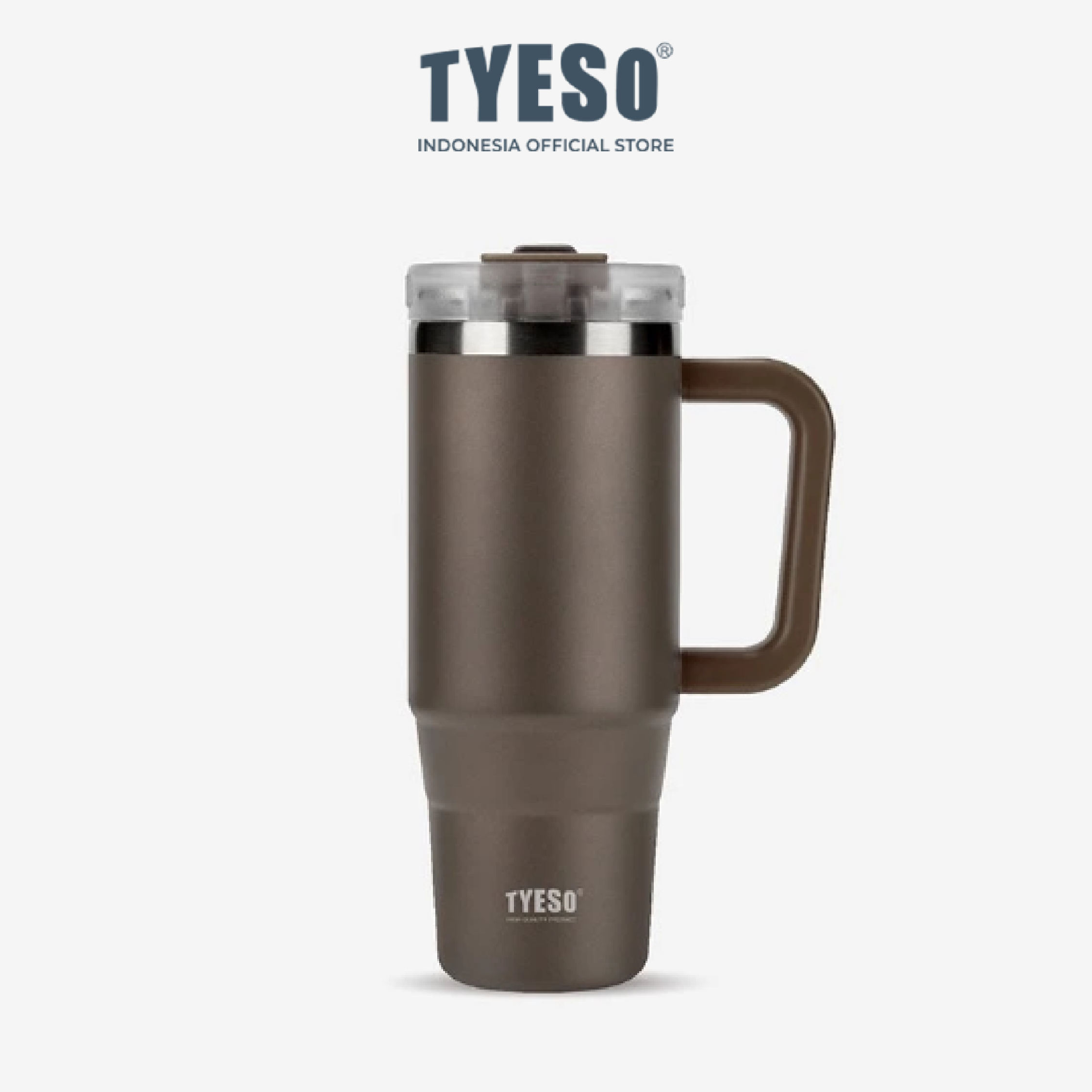 Tyeso Aura Tumbler Handle Portable Stainless Coffee cup 900 mL TS-8866 Thermos Cup Vacuum Insulated