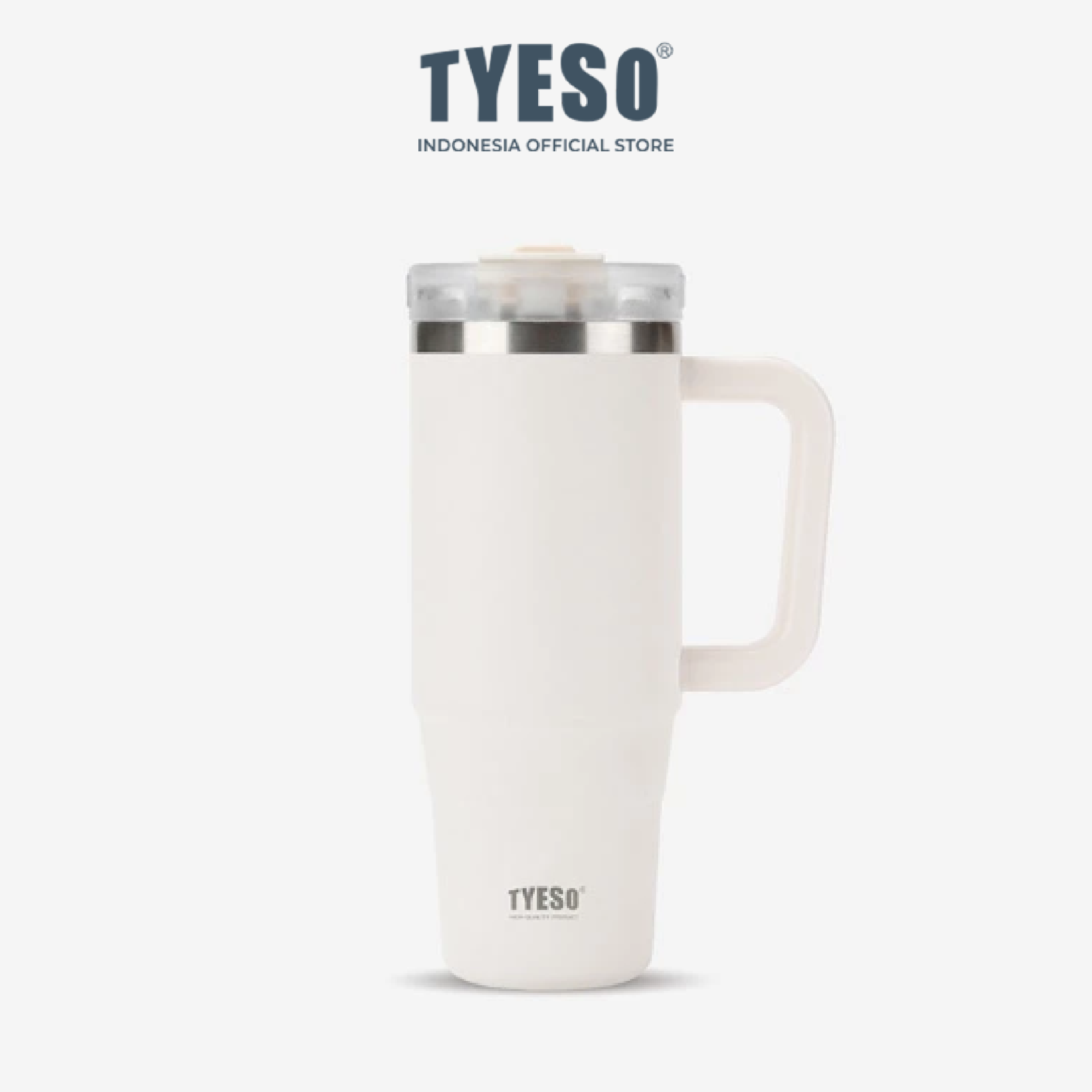 Tyeso Aura Tumbler Handle Portable Stainless Coffee cup 900 mL TS-8866 Thermos Cup Vacuum Insulated