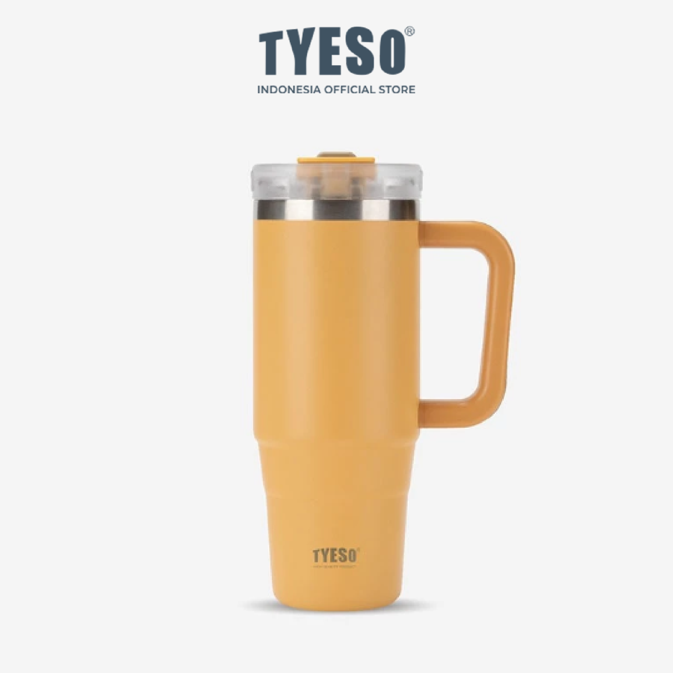 Tyeso Aura Tumbler Handle Portable Stainless Coffee cup 900 mL TS-8866 Thermos Cup Vacuum Insulated