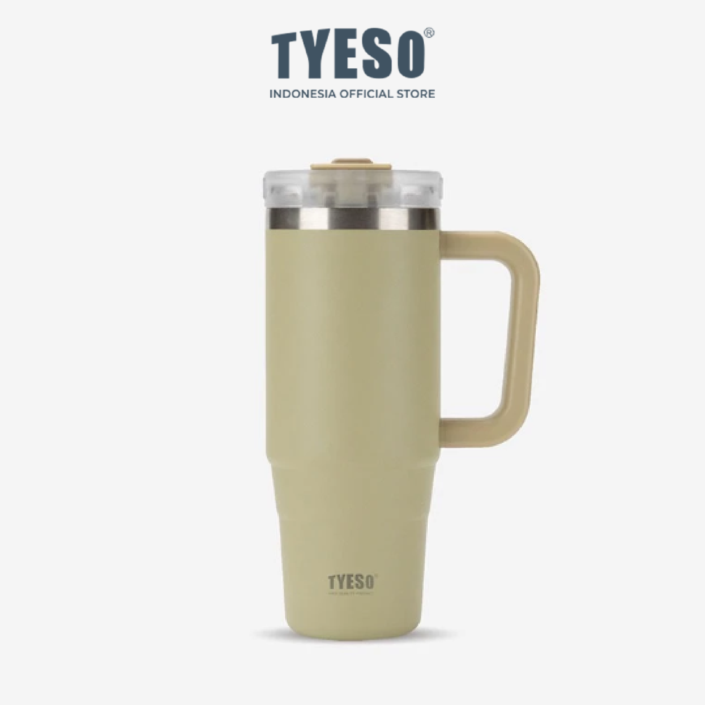 Tyeso Aura Tumbler Handle Portable Stainless Coffee cup 900 mL TS-8866 Thermos Cup Vacuum Insulated