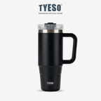 Tyeso Aura Tumbler Handle Portable Stainless Coffee cup 900 mL TS-8866 Thermos Cup Vacuum Insulated