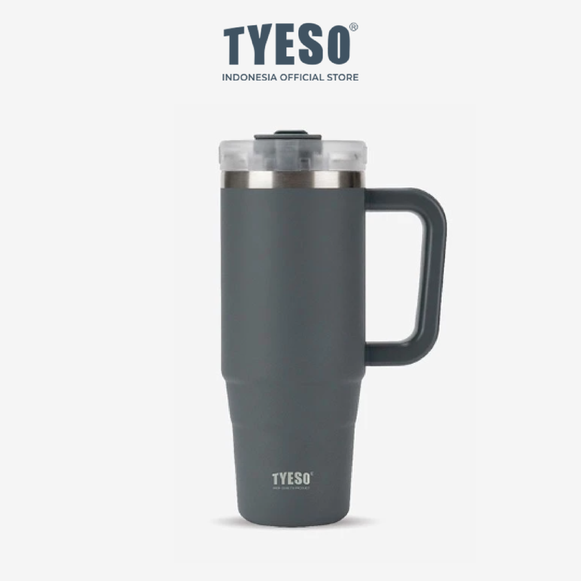 Tyeso Aura Tumbler Handle Portable Stainless Coffee cup 900 mL TS-8866 Thermos Cup Vacuum Insulated