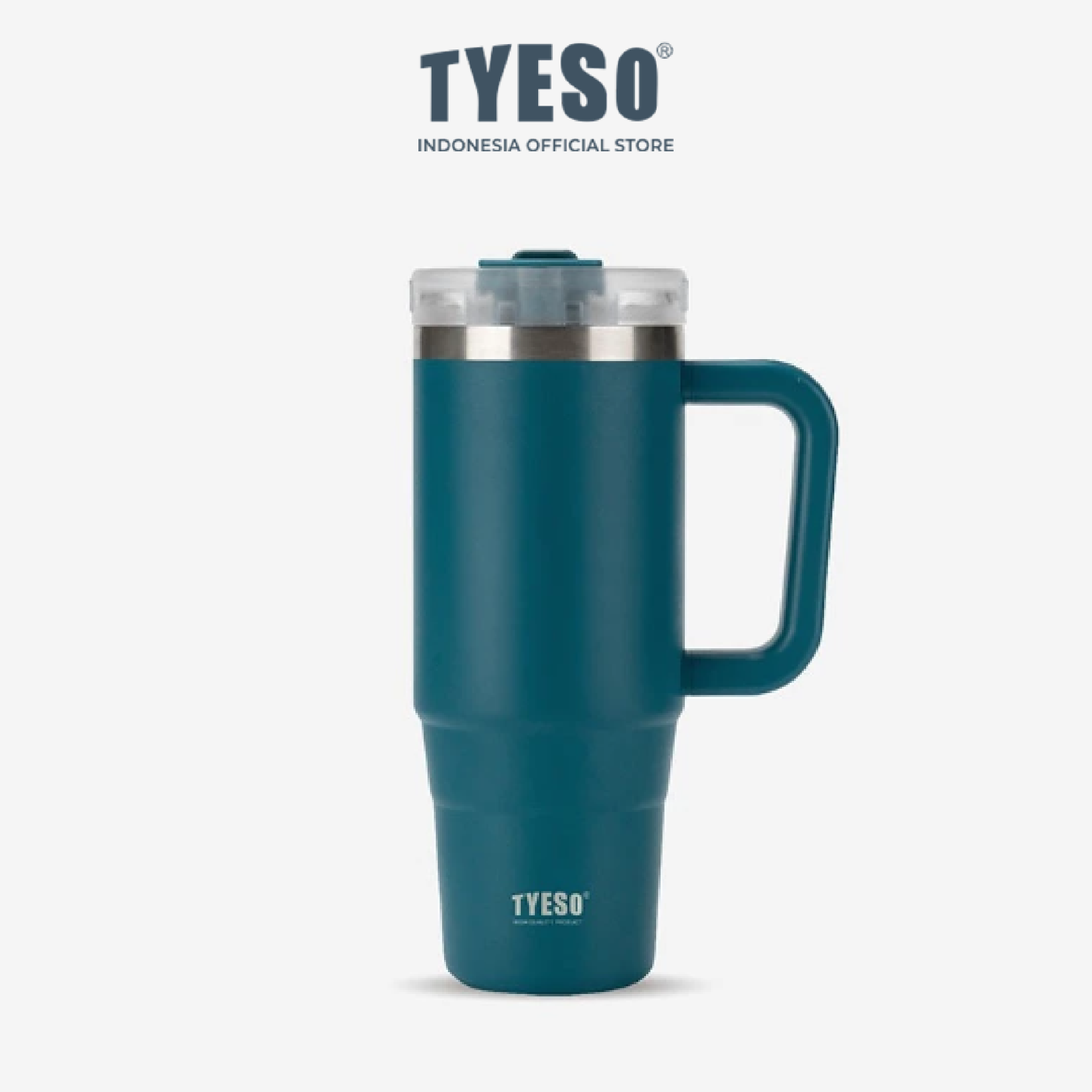 Tyeso Aura Tumbler Handle Portable Stainless Coffee cup 900 mL TS-8866 Thermos Cup Vacuum Insulated