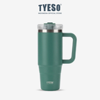 Tyeso Aura Tumbler Handle Portable Stainless Coffee cup 900 mL TS-8866 Thermos Cup Vacuum Insulated
