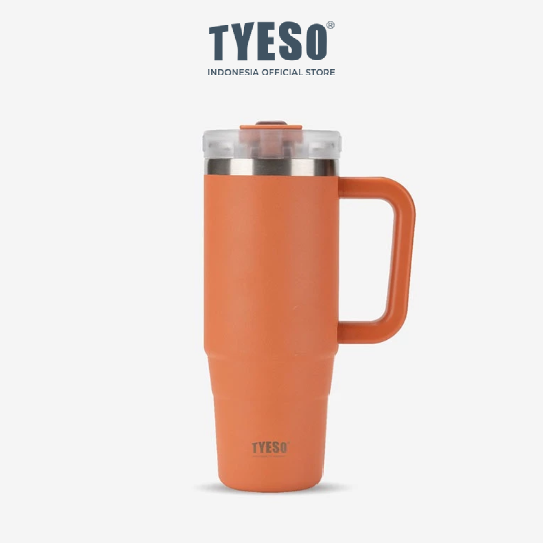 Tyeso Aura Tumbler Handle Portable Stainless Coffee cup 900 mL TS-8866 Thermos Cup Vacuum Insulated