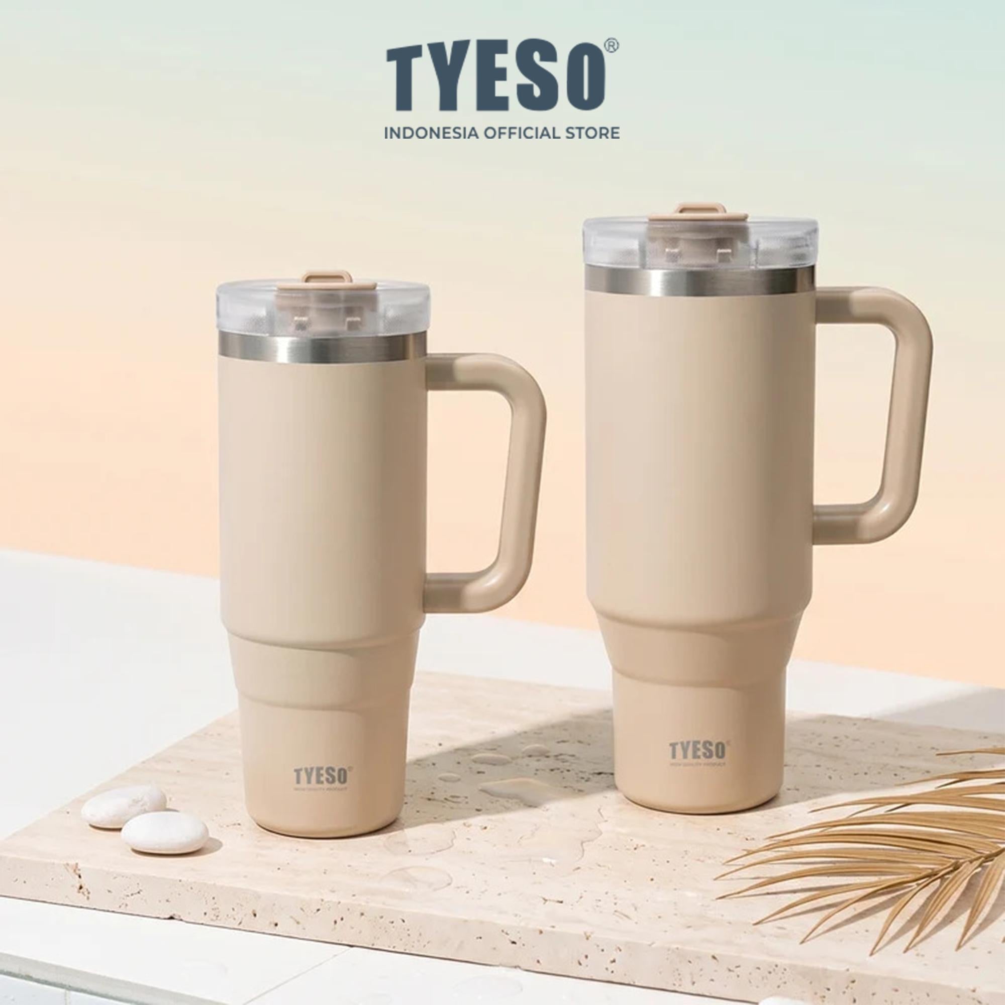 Tyeso Tumbler TS-01-02904 900mL 30 Oz Stainless Steel Aura Ceramic Vacuum Insulated BPA Free