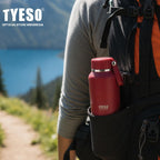 [ Mahogany Edition ]Tyeso Tumbler 500mL Botol Minum Sports TS-8755C Portable Mug Vacuum Insulated Stainless Steel