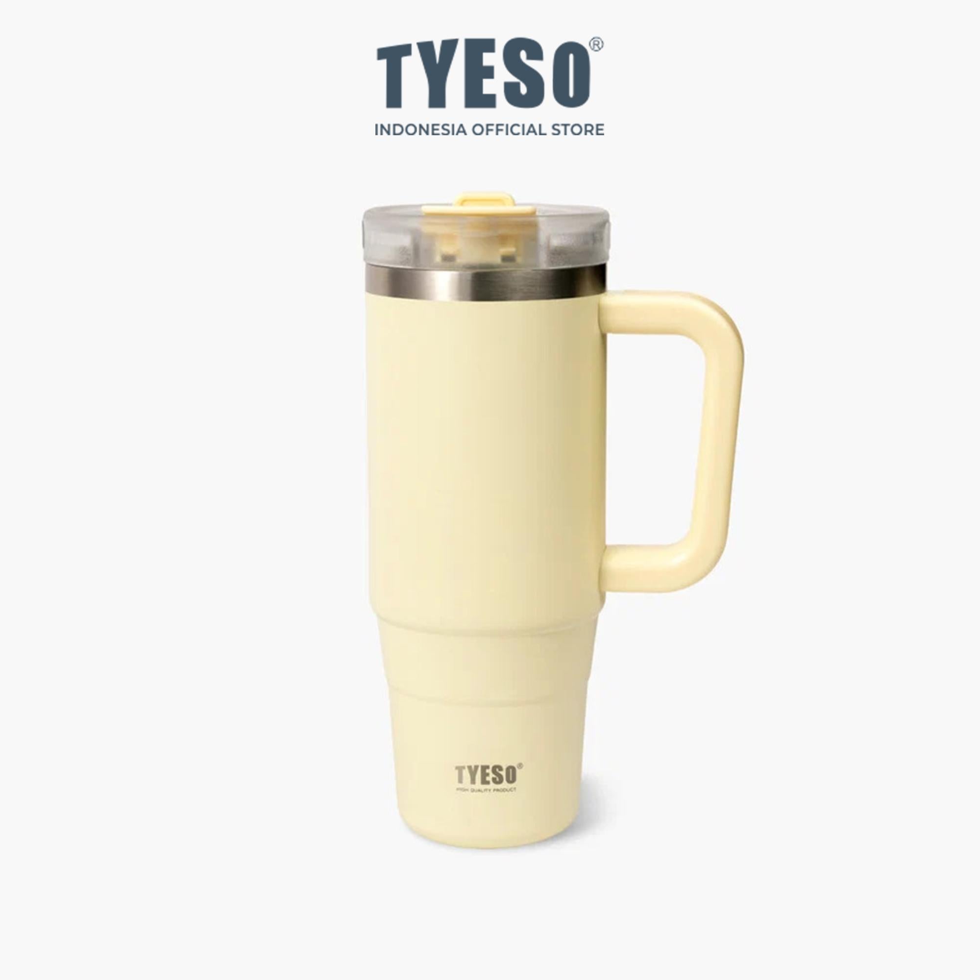 Tyeso Tumbler TS-01-02904 900mL 30 Oz Stainless Steel Aura Ceramic Vacuum Insulated BPA Free