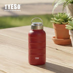 [Mahogany Edition] Tyeso Tumbler Caterpillar Mini 360ml Botol Minum TS-8833 Portable Vacuum Insulated Stainless Steel