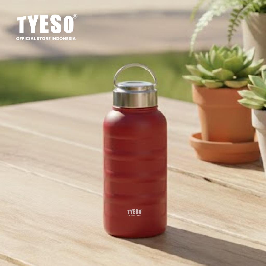 [Mahogany Edition] Tyeso Tumbler Caterpillar Mini 360ml Botol Minum TS-8833 Portable Vacuum Insulated Stainless Steel