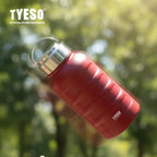 [Mahogany Edition] Tyeso Tumbler Caterpillar Mini 360ml Botol Minum TS-8833 Portable Vacuum Insulated Stainless Steel
