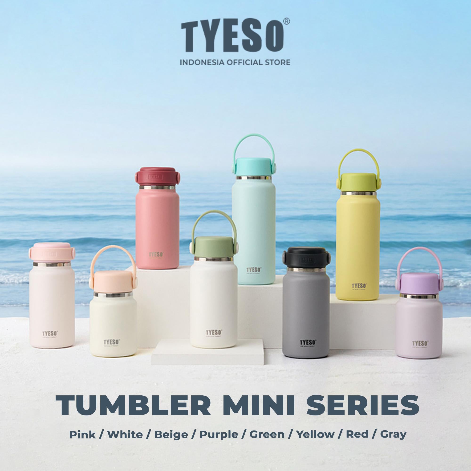 Tyeso Linko TS-01-02803 310 ML Mini Bottle Portable 10.5 Oz Vacuum Insulated Stainless Steel SUS316 BPA Free