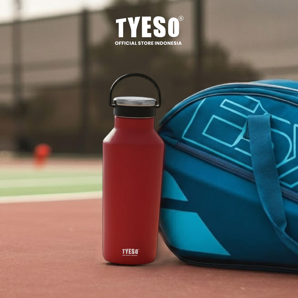 [Mahogany Edition] Tyeso Tumbler Vacuum Insulated 750ml Botol Minum Sport Portable TS-01002 BPA FREE 25Oz