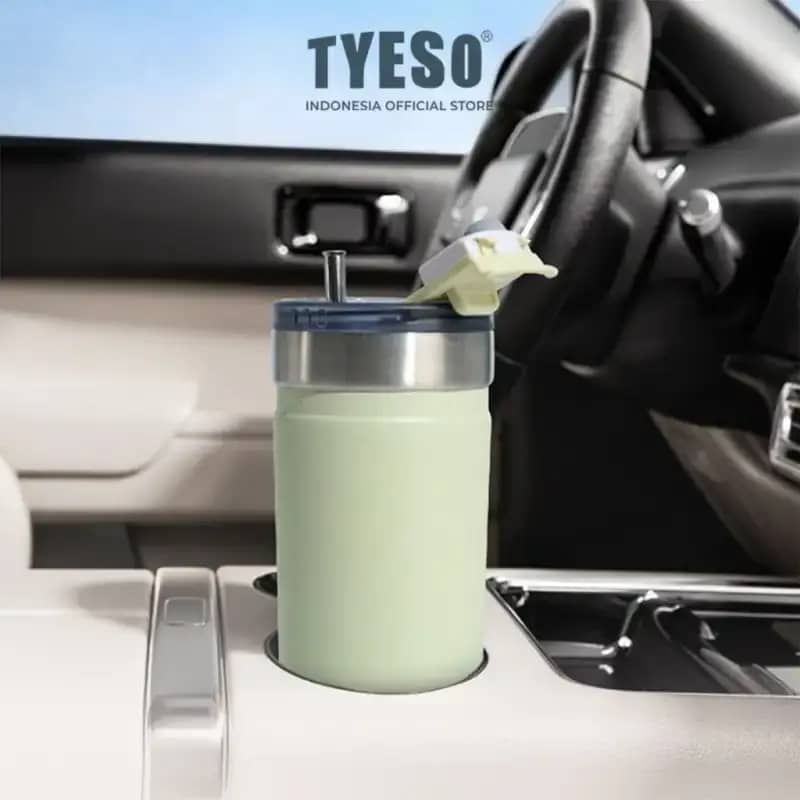 [NEW PRODUCT] Tyeso Silicone Handle Coffee Cup Portable TS-01-01021 710mL BPA FREE FREE 24Oz