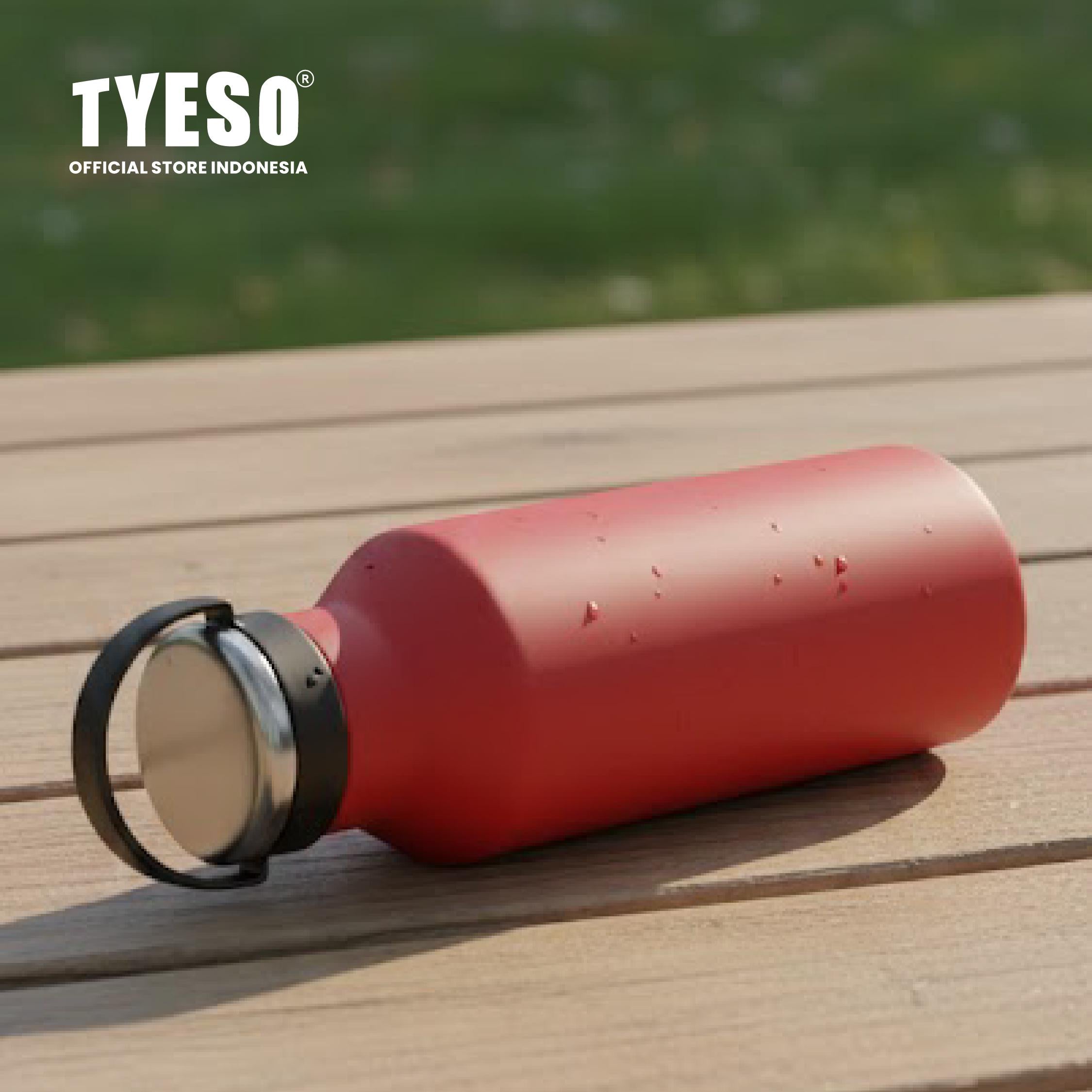 [Mahogany Edition] Tyeso Tumbler Vacuum Insulated 750ml Botol Minum Sport Portable TS-01002 BPA FREE 25Oz
