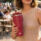 [Mahogany Edition] Tyeso Roam Tumbler Portable 900 ml TS-01024 Double Vacuum Insulated Stainless Steel