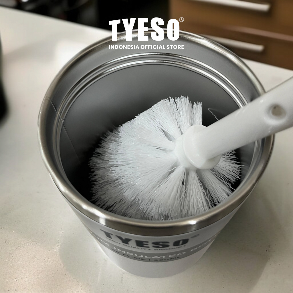 Tyeso Brush 5 in 1 Cleaner Bottle Brush Kit Sikat Pembersih Botol Dot Sedotan Multifungsi